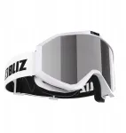 Boll&eacute; Slidinėjimo akiniai Bliz Liner, balti su juodu logotipu / rožiniai ir sidabriniai veidrodiniai, Os