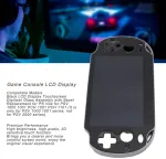 Juodas Lcd jutiklinis ekranas, skirtas Ps Vita Psv 1000 1001 Pch 1001 Pch 1101, profesionalaus žaidimų konsolės skaitmeninio keitiklio stiklo mazgas su rėmo kombinacija (naujas)