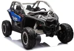 Elektromobilis vaikams Maverick CAN-AM Turbo Strong Air DK-CA001, mėlynas/pilkas lakuotas