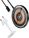 Aicase magsafe įkroviklis, magnetinis belaidis įkroviklis (20w maitinimo įkroviklis su 2m laidu, skirtas iphone 14 serijai, iphone 13 serijai ir kitiems magsafe įrenginiams)