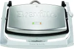 Breville Duraceramic sumu&scaron;tinių/panini skrudintuvas | Caf&eacute; stiliaus sumu&scaron;tinių keptuvas 2 riekelėms | nerūdijantis plienas [vst071x]