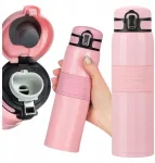Turistinis termosas puodelis arbatai kavai automobiliui 500 ml