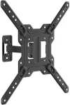 Sbox LCD-441-2 visi&scaron;kai judrus televizoriaus sieninis laikiklis 23&ndash;65 col., iki 30 kg, VESA 400 x 400, juodas