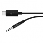 Belkin USB-C iki 3,5 mm garso kabelis, 0,9 m F7U079bt03-BLK