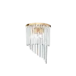 Sieninis &scaron;viestuvas Ideal Lux Wall lamp with 3 lights CARLTON, E14, juodas