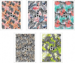 Ziemia Obiecana Knyga A5 / 80K tinklelis Zebras (10vnt)