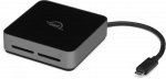 Skaitytuvas OWC Atlas Dual SD kortelių skaitytuvas: USB-C dviejų lizdų SDXC UHS-II kortelių skaitytuvas