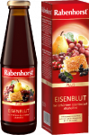 Vaisių ir žolelių gėrimas su medumi, geležimi ir vitaminais C, B1, B2, B6, B12, 450 ml, Rabenhorst