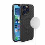 Hurtel MagSafe Woven Apple iPhone 15 Pro - dėklas telefonui juodos spalvos