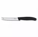 Multi Tomato/sausage peilis Classic Victorinox Fibrox 11 cm juodas, 20 pcs/pack