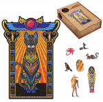 Fantasy Puzzles Bastet Dėlionė I&scaron; Medžio XL Dydis (600 Detalių)