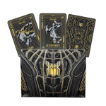 Difatta Spider-man Juodas & Gold Žaidimo Kortos