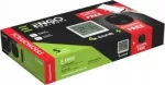 Engo Engo internetinis įkraunamas, ant pavir&scaron;iaus montuojamas ZigBee temperatūros reguliatorius juodas 4 vnt, ZigBee interneto &scaron;liuzas, ZigBee tinklo kartotuvas EONEBATBPROMOPACK+EGATEZB