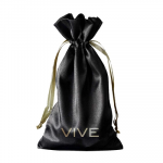 Vive By Shots Vive Satin Storage Bag Juodas - Elegant Priedas Organizer, Medium