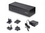 StarTech.com 4 prievadų dviejų monitorių &bdquo;DisplayPort KVM&ldquo; jungiklis, 4K 60Hz, 2x USB 5Gbps &scaron;akotuvo prievadai, 2x USB 2.0 HID prievadai, kar&scaron;tųjų klavi&scaron;ų ir mygtukų perjungimas, atitinkantis TAA reikalavimus - 3,5 mm garsas, HDCP (P4DD46A2-KVM-SWITC ...