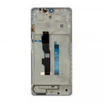 Dėklas LCD ekranas + jutiklinis blokas + priekinis dangtelis, skirtas &bdquo;Xiaomi Redmi Note 13 5G Artic Baltas&ldquo; (pakeitimų paketas)