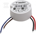 Nextec ZASIL.OKR 50MM / 24V / IP67 / 1A / 24W