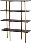 Customform Kavos staliukas, MATRIX METAL 80, 80x80x45 cm, Juodas
