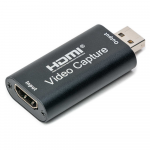 Fusion Accessories "Fusion" vaizdo signalo keitiklis i&scaron; HDMI į USB (vaizdo fiksavimas), juodas
