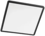 24W LED plafonas MEMO, matinės juodos sp., 3000/4000/6500K, IP54
