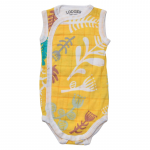 &bdquo;Cocoon Lodger Romper&ldquo; botanimalinis medvilninis berankovis bodis, pavasarinis, 68 cm, RF 053_68