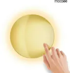 0,7-3W LED sieninis &scaron;viestuvas SHADOW SUN 25, aukso sp., 3000K, su jutikliu - &scaron;viestuvas įjungiamas/i&scaron;jungiamas prisilietus