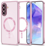 Tech-Protect MagFlex MagSafe Dėklas skirtas Samsung Galaxy A56 5G - skaidrus rožinės spalvos