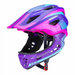 Rockbros TT-32SBPP-S vaiki&scaron;kas dviračio &scaron;almas su nuimamu smakro juosta, S dydis - purpurinė-rožinė