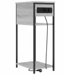 &Scaron;alia lovos spintelė Pilkas Sonoma 41 x 28 x 76 cm