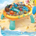 Classic World Vandens parko baseinas su žaislais ir kojomis