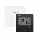 Engo Controls Engo E7 belaidis termostatas 16A, juodas