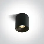 Lubinis &scaron;viestuvas 8W LED pavir&scaron;inis &scaron;viestuvas, juodas, 3000/3500/4000K, 38&deg;, 12108C/B/V
