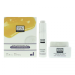Set Erno Laszlo: Step 1 Polylactic Acid Exfoliating Kreminis, 25 ml + Step 2 Lactic Acid Gently Polishes Away Dullness Serum For Face, 25 ml