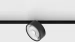 6,3W LED &scaron;viestuvas SOL MINI į magnetinę sistemą IN_LINE, juodas, 4000K, 48V, 45&deg;, 2G