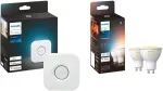 Philips Baltas Ambiance GU10+ Bridge Doppelpack ersetzt 35 Watt inkl. Hue