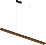 Pakabinamas &scaron;viestuvas 22W LED pakabinamas linijinis &scaron;viestuvas ALMA, medžio/juodos sp., 2700/3000K, C4036070WAL