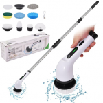 Daugiafunkcis elektrinis valymo &scaron;epetys su 9 antgaliais (25W, 400 RPM)