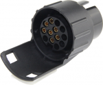 Priekabos elektros lizdas ALBURNUS, 7/13 PVC