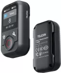 Fotoaparato Nuotolinio Valdymo Pultas - Telesin S5-RMT-01-TGP T13 Bluetooth Nuotolinio Valdymo Pultas 80 m 5 Fotoaparatams 1,4 Colio Spalvotas Ekranas USB-C 5 Valandų Baterija Atsparus Vandeniui