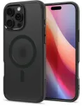 Dėklas Spigen Ultra Hybrid MAG iPhone 16 Pro Max MagSafe permatomai juodas ACS08003