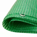 Tent su kilpom Žalia 6 x 10 m 140 gsm PE