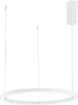 30W LED pakabinamas &scaron;viestuvas HOOP, baltas, CCT