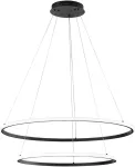 56W LED pakabinamas &scaron;viestuvas AXIS, juodas, CCT
