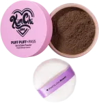 KimChi Chic Beauty - Puff Puff Pass Loose Setting Powder - Chocolate - 24g