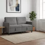 Sofa su saugojimo vieta Tamsiai pilka 152 x 78 x 87 cm