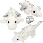 Dino World - Plush Dragon Baltas 65 cm (0414380)