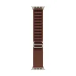 Apple Watch 49mm Burgundy Alpine Loop - Large - Natural Titanium Finish - MK7F4ZM/A