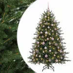 Dirbtinė kalėdinė eglutė su rutuliuku 240 cm 300 LED
