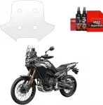 GrizzGlass bespalvė apsauginė plėvelė BodyShield CFMOTO 450MT (2024-2026) vėjo deflektoriui (GRZ22335)