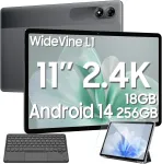 Plan&scaron;etė Blackview plan&scaron;etinis kompiuteris Tab9Wifi 11 colių 2K, 18 GB RAM, 256 GB, Android 14